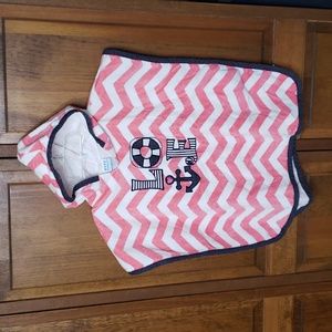 Blue Caribbean NWOT Towel Cover Up